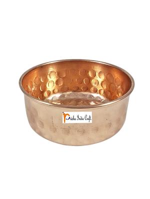 copper serving bowl by prisha india - 13197344 - Standard Image - 2