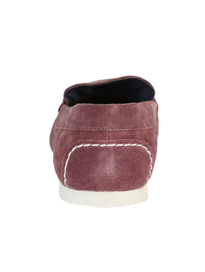 maroon suede slip on loafer - 13206322 - Zoom Image - 2