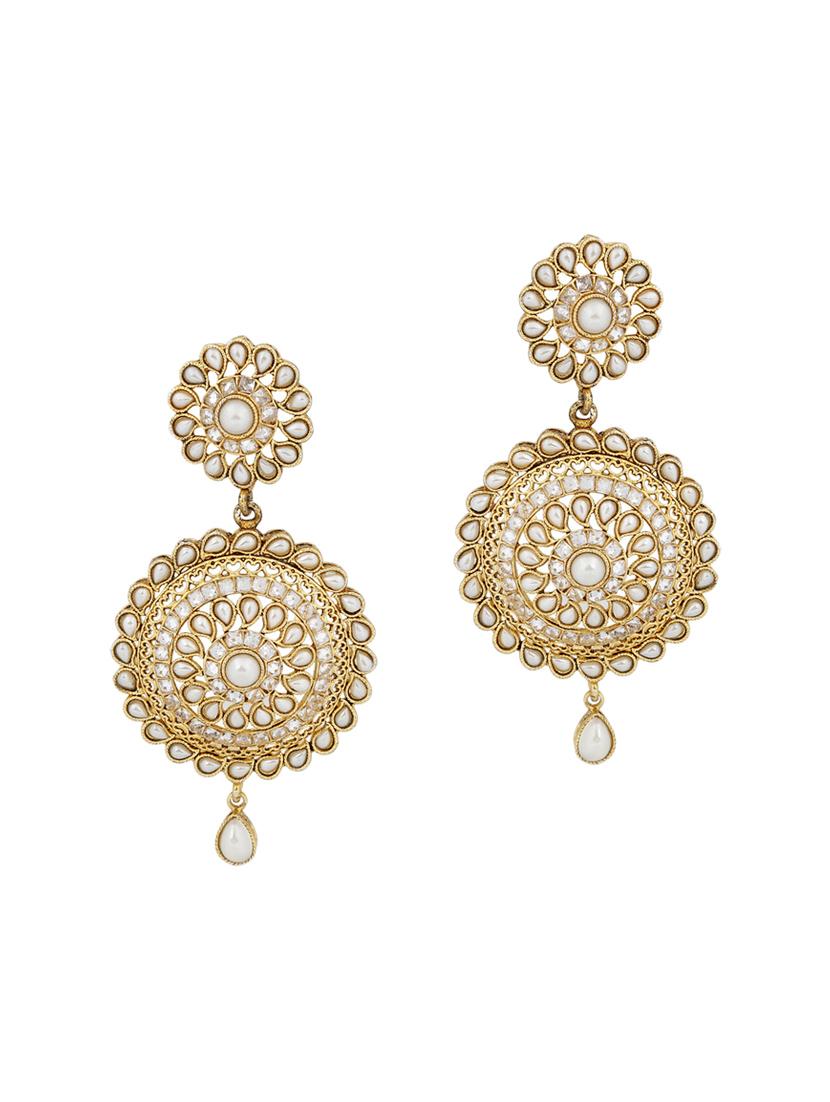 gold brass necklaces and earrings - 13206915 - Zoom Image - 2