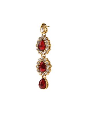 red brass bridal necklace - 13216526 - Standard Image - 2