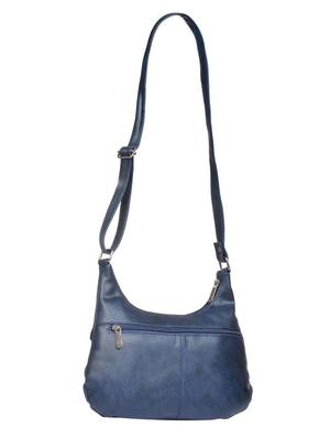blue leatherette sling bag - 13221519 - Standard Image - 2