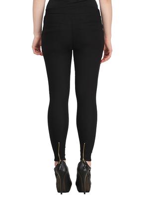black cotton jeggings - 13225471 - Standard Image - 2