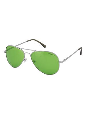 Green UV Protected aviator sunglasses - 13229591 - Standard Image - 2