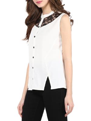 white regular top - 13242670 - Standard Image - 2