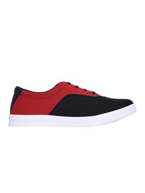 multi colored canvas lace up sneaker - 13244596 - Standard Image - 2