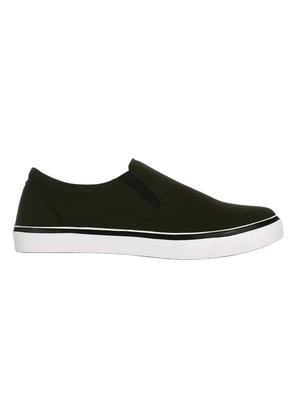 green canvas casual slip on - 13244609 - Standard Image - 2