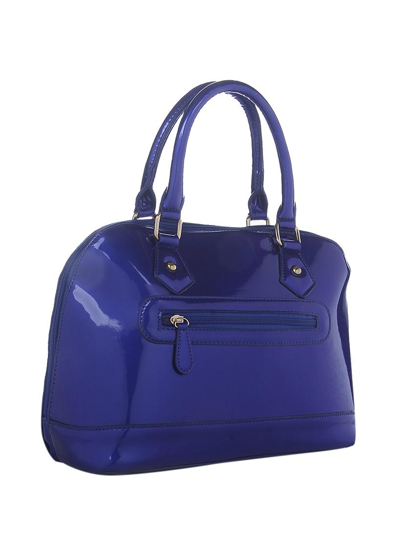 blue leatherette handbag - 13253837 - Zoom Image - 2