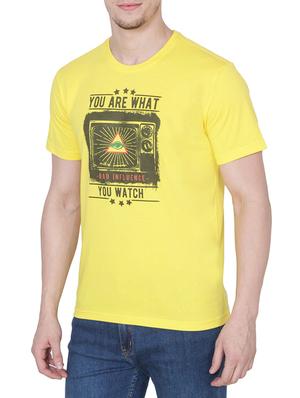 yellow cotton tshirt - 13254328 - Standard Image - 2