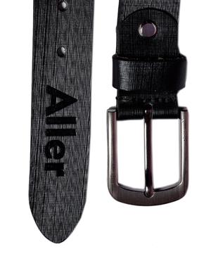 black leather belt - 13256400 - Standard Image - 2