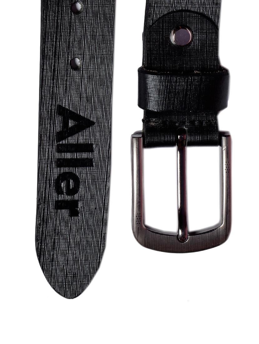 black leather belt - 13256400 - Zoom Image - 2