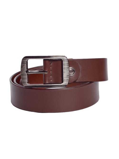brown leather belt - 13256405 - Standard Image - 1
