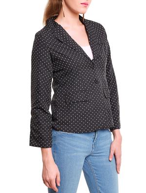 black crepe formal blazer - 13259488 - Standard Image - 2