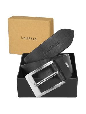 black leather belt - 13259619 - Standard Image - 5