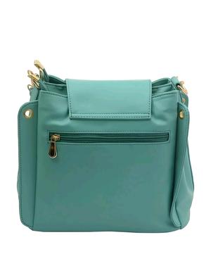 green leatherette sling bag - 13265659 - Standard Image - 2