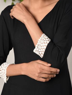 Black modal dress - 13266850 - Standard Image - 5