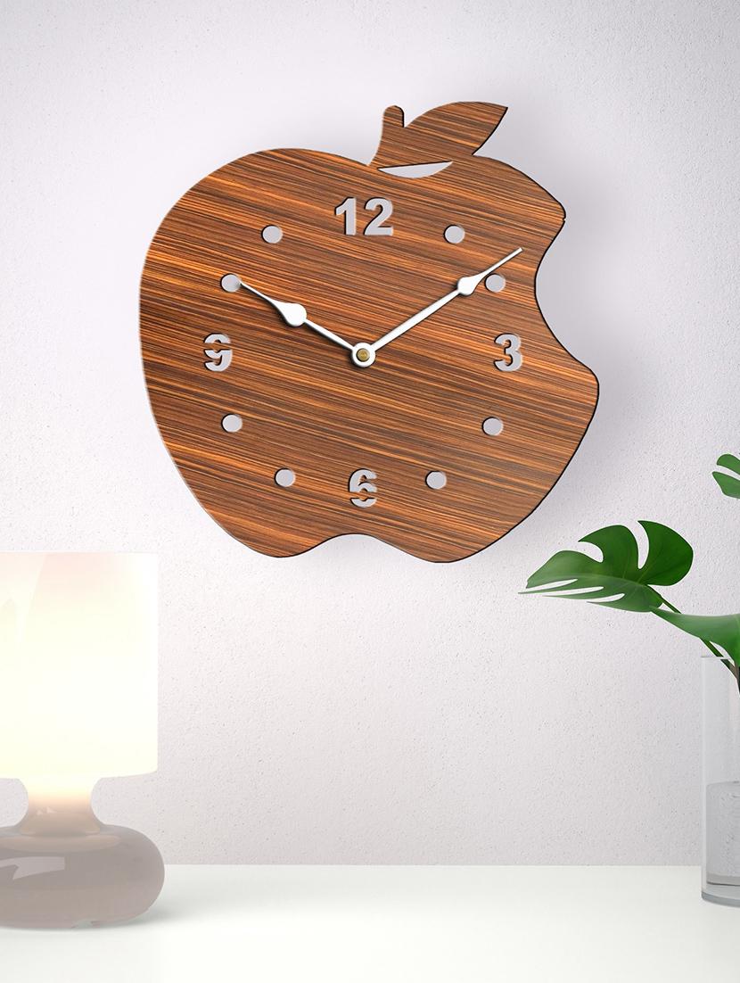 sehaz artworks brown wooden wall clock - 13274749 - Zoom Image - 2