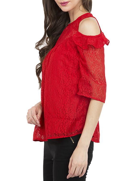 red tissuenet regular top - 13276761 - Zoom Image - 2