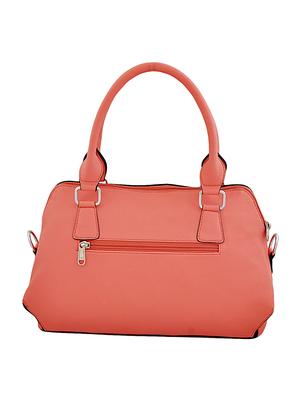 pink leatherette handbag - 13279013 - Standard Image - 2