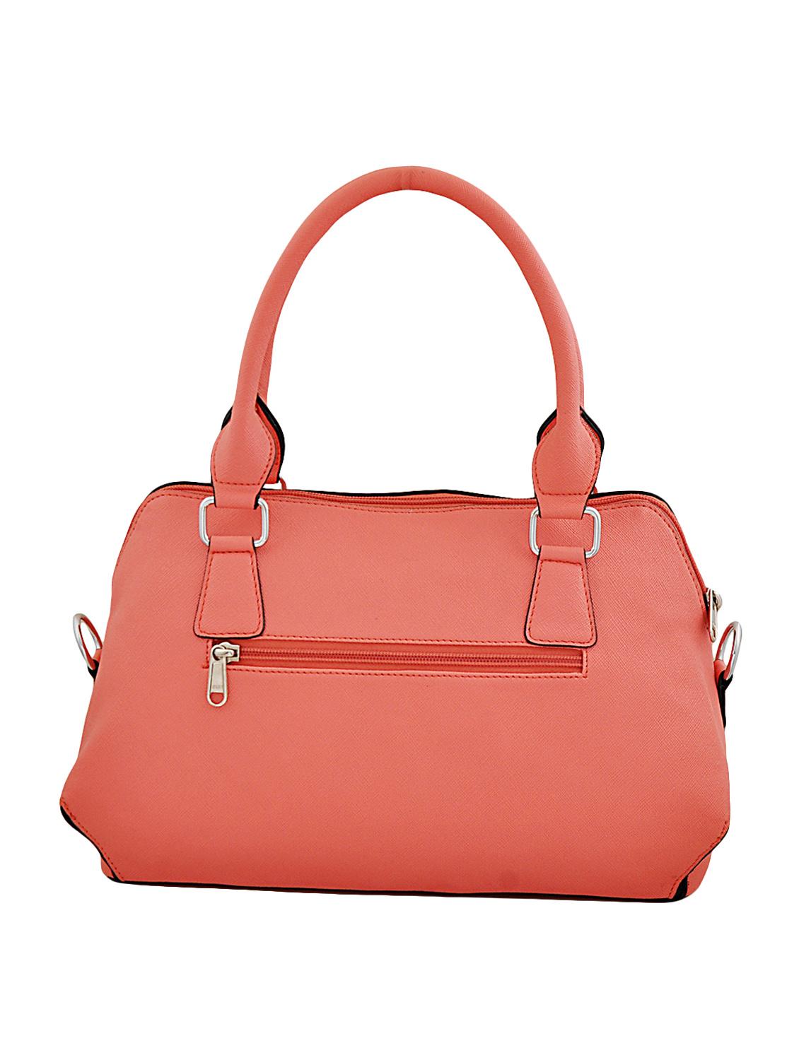 pink leatherette handbag - 13279013 - Zoom Image - 2
