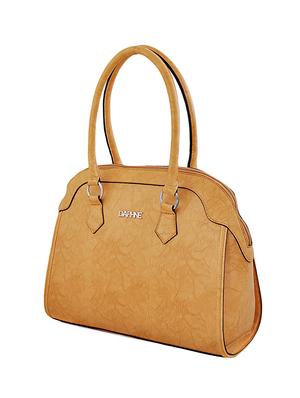 gold leatherette handbag - 13279021 - Standard Image - 5