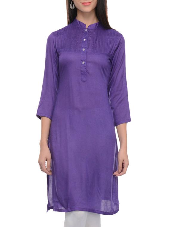 multi colored rayon straight combo kurtas - 13288373 - Zoom Image - 5