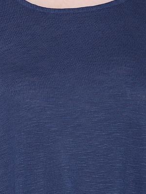 blue viscose shift dress - 13295994 - Standard Image - 5