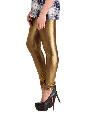 gold cotton spandex legging - 13296085 - Standard Image - 2