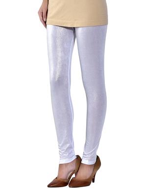 silver cotton spandex legging - 13296086 - Standard Image - 2