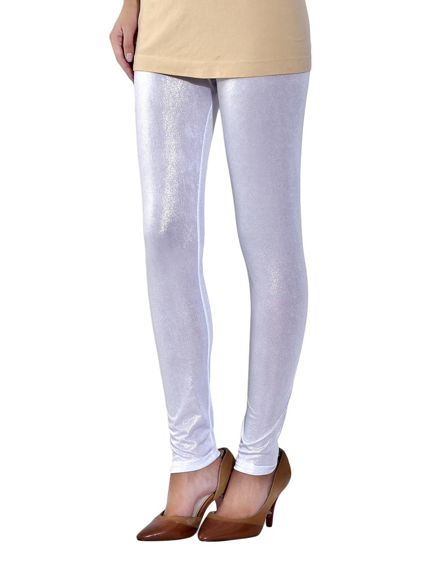 silver cotton spandex legging - 13296086 - Zoom Image - 2