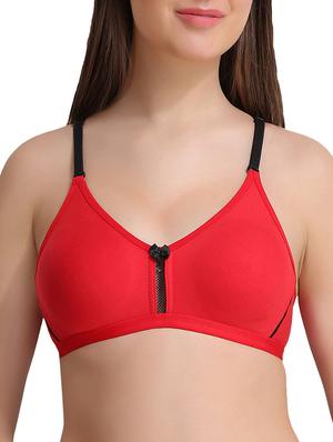 set of 2 bow patch bra - 13308014 - Standard Image - 2
