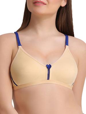 set of 3 contrast bow patch bras - 13308017 - Standard Image - 2