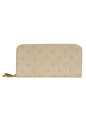 cream leatherette clutch - 13308804 - Standard Image - 2