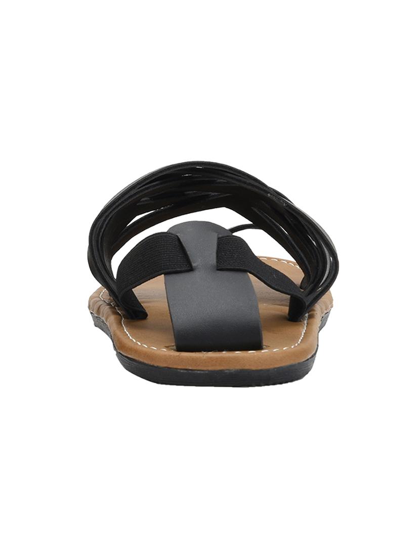 brown Leather back strap sandal - 13316320 - Zoom Image - 2