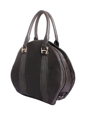 grey leatherette handbag - 1332234 - Standard Image - 5