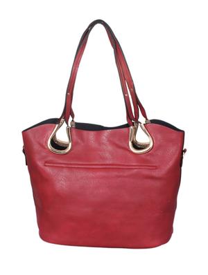 red leatherette handbag - 1332248 - Standard Image - 2