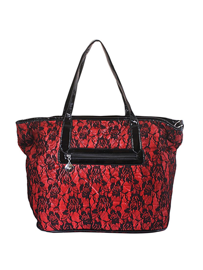 red leatherette handbag - 1332257 - Zoom Image - 2