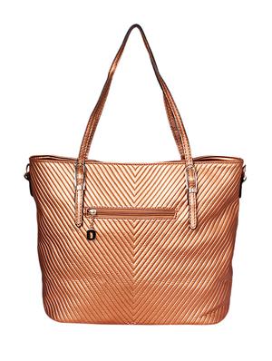 copper leatherette handbag - 1332271 - Standard Image - 2