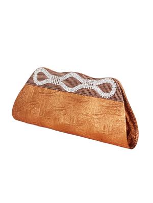 copper leatherette clutch - 1332272 - Standard Image - 5