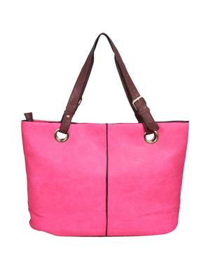 pink leatherette handbag - 1332275 - Standard Image - 2