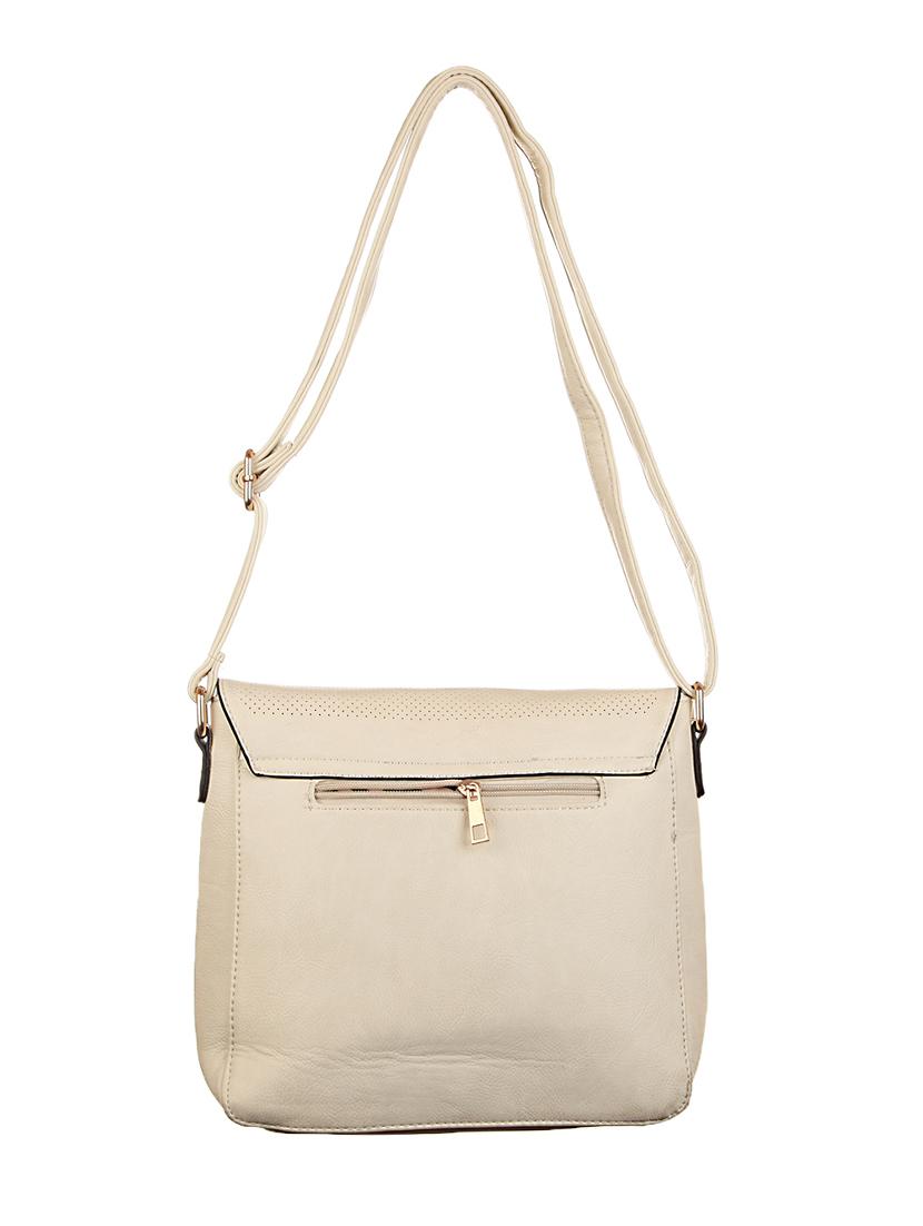 beige leatherette sling bag - 1332315 - Zoom Image - 2