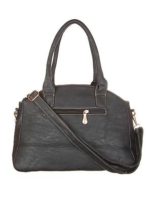 black leatherette handbag - 1332331 - Standard Image - 2