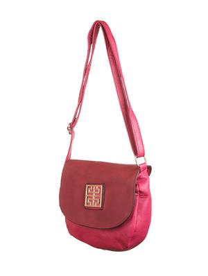 red leatherette sling bag - 1332374 - Standard Image - 5