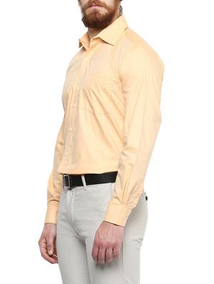 yellow cotton formal shirt - 13327992 - Standard Image - 2