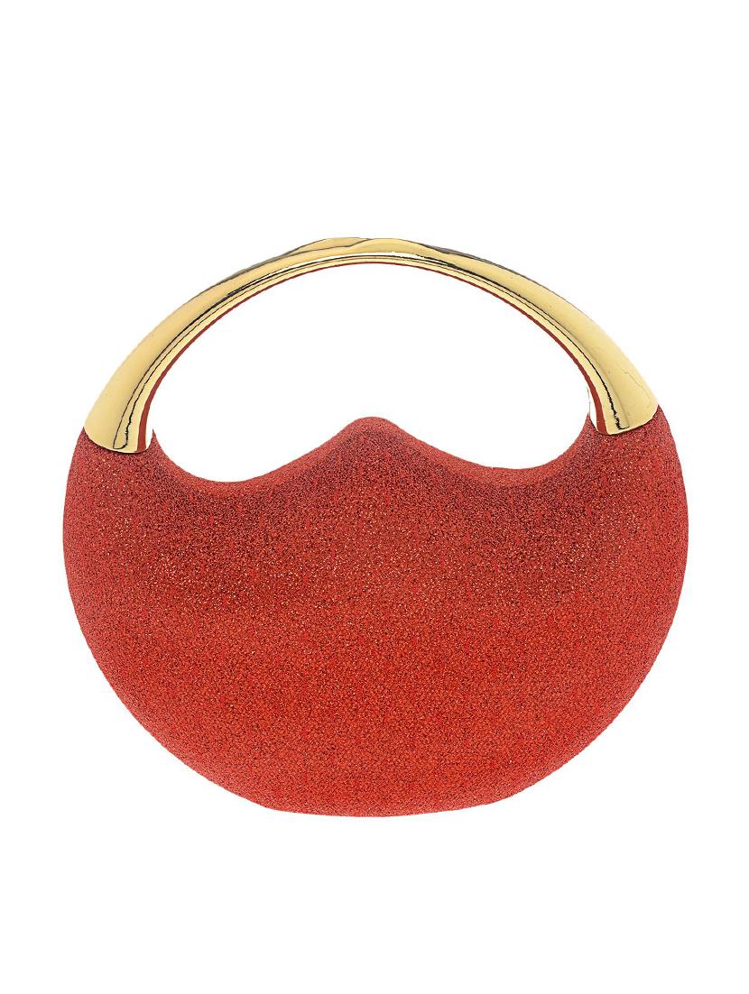 red satin clutch - 13341788 - Zoom Image - 2