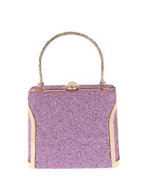 pink satin clutch - 13341791 - Standard Image - 2