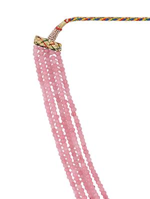 pink crystal long necklace - 13343820 - Standard Image - 2