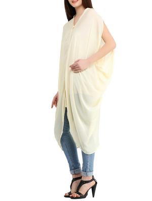 yellow solid tunic - 13344840 - Standard Image - 2