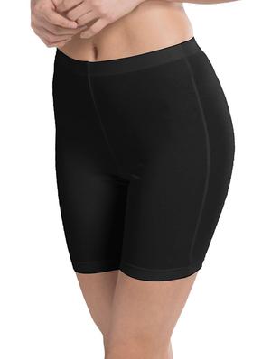 black cotton long leg panty - 13351891 - Standard Image - 2