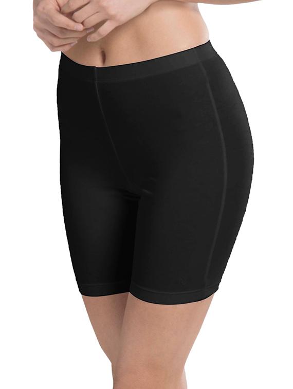 black cotton long leg panty - 13351891 - Zoom Image - 2