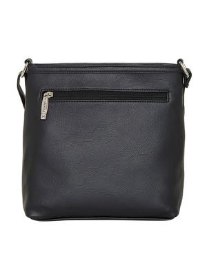 black leatherette sling bag - 13356223 - Standard Image - 2